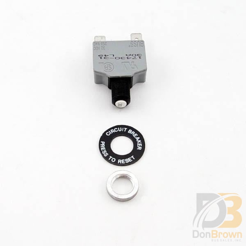 CIRCUIT BREAKER,30AMP,WHITE RI26510