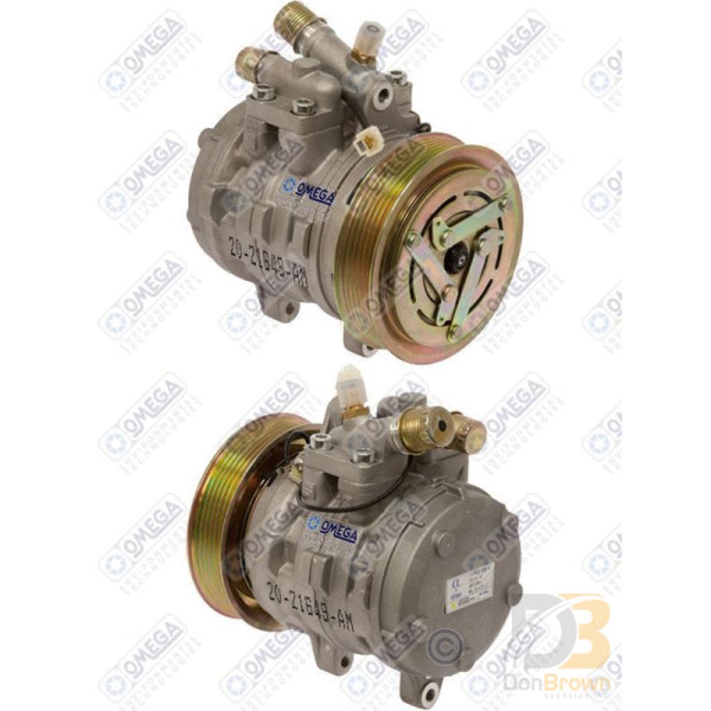COMPRESSOR 10P08E PV6 119mm 12V 20-21649-AM