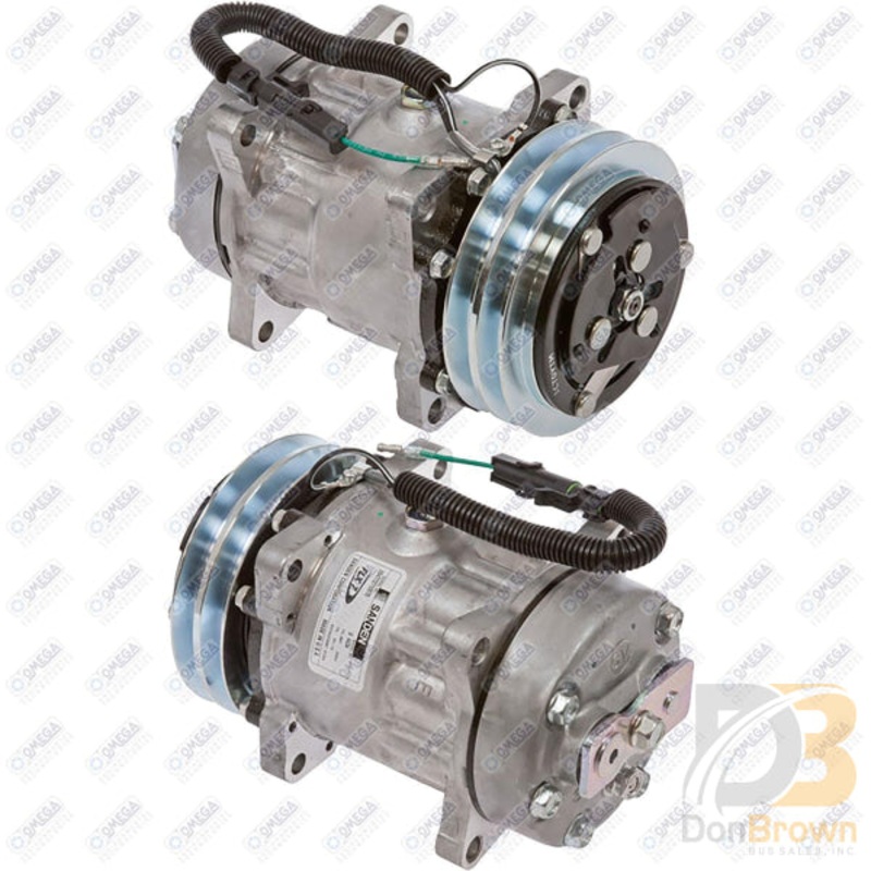 COMPRESSOR FLX7 4434 PAG E-MT 132mm 2A 12V GV HEAD 20-14434