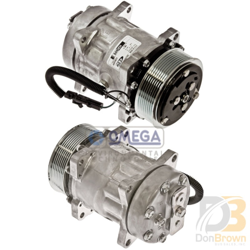 COMPRESSOR FLX7 4864 HPAD EAR MT 119mm PV8 12V GV HEAD 20-14864
