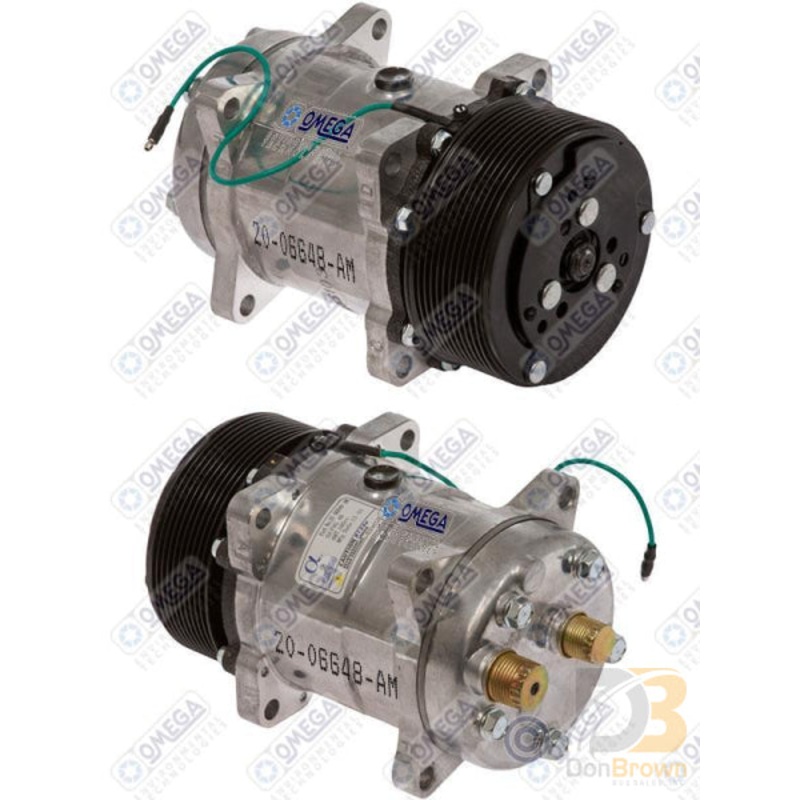 COMPRESSOR SD5H14 6648 HOR 125mm PV10 24V 20-06648-AM