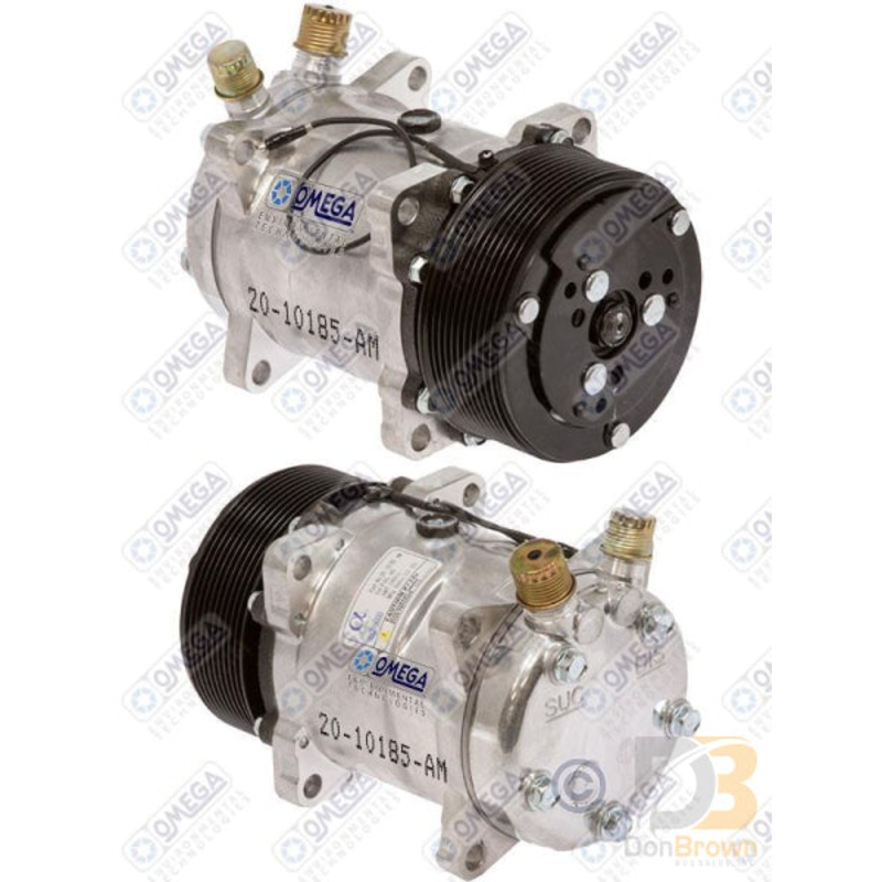 COMPRESSOR SD5H14 6656 VOR 125mm PV10 12V FL HEAD 20-10185-AM