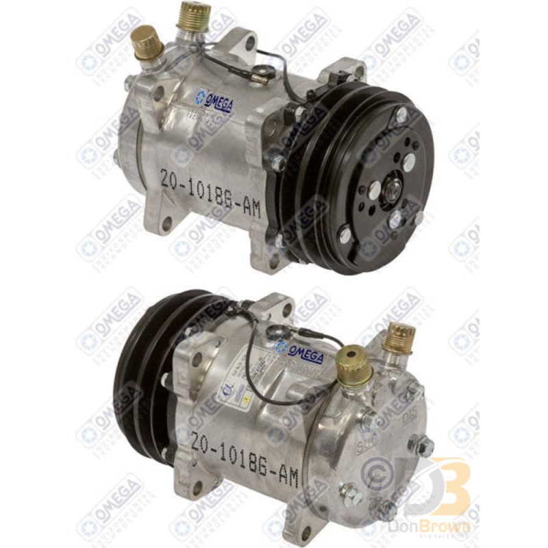 COMPRESSOR SD5H14 6664 VOR 132mm 2A 12V 20-10186-AM