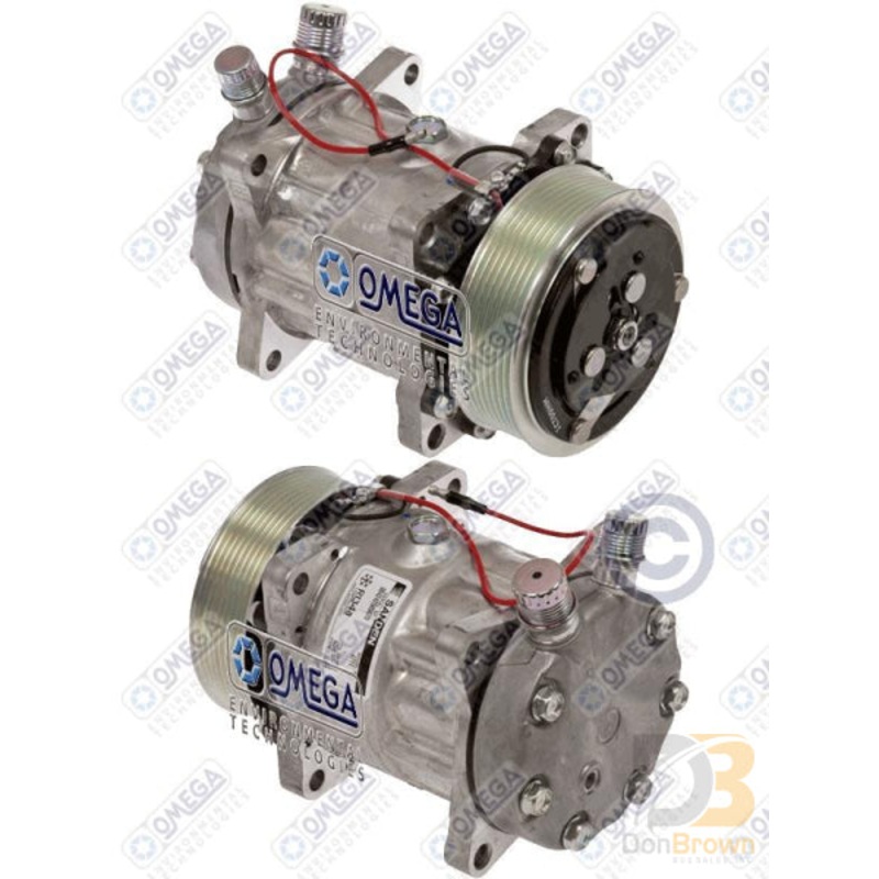 COMPRESSOR SD7H15 4711 VOR 119mm PV8 12V EAR JD HEAD 20-10017
