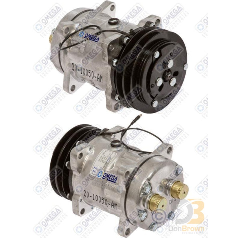 COMPRESSOR SD7H15HD 4646 HTO 132mm 2A 12V EAR 20-10050-AM