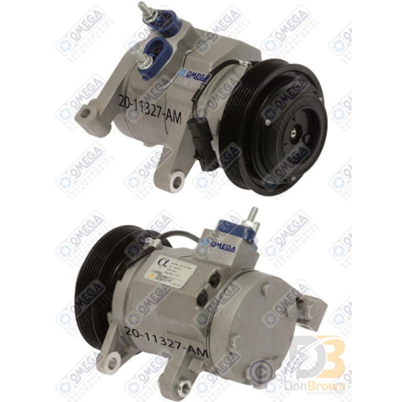 COMPRESSOR 10S17E PV6 130mm 12V 20-11327-AM