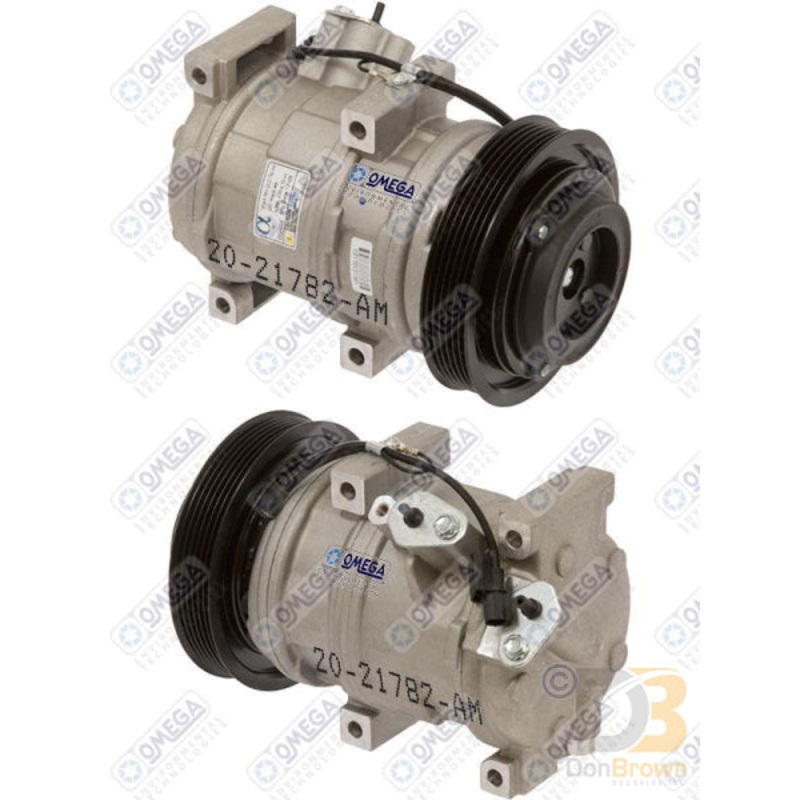 COMPRESSOR 10SR17C PV6 135mm 12V 20-21782-AM