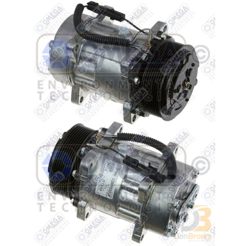 COMPRESSOR FLX7 4864 HPAD EAR MT 119mm PV8 12V GV HEAD 20-14864-AM
