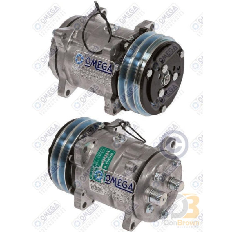 COMPRESSOR SD5H14 6630 HOR 132mm 2A 12V EAR 20-10018