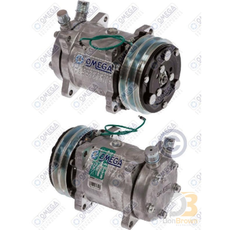 COMPRESSOR SD5H14HD 6665 VOR 132mm 2A 24V FL HEAD 20-10183