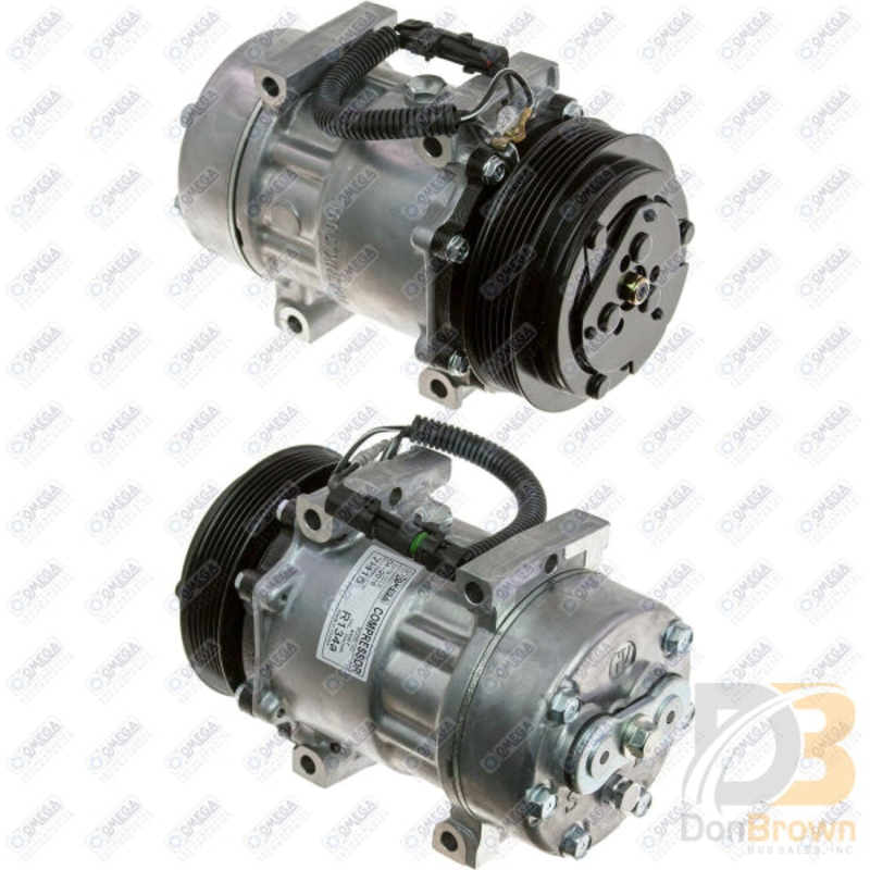 COMPRESSOR SD7H15 4027 6PV 125mm 12V DIRECT MT HPAD 20-04027-AM