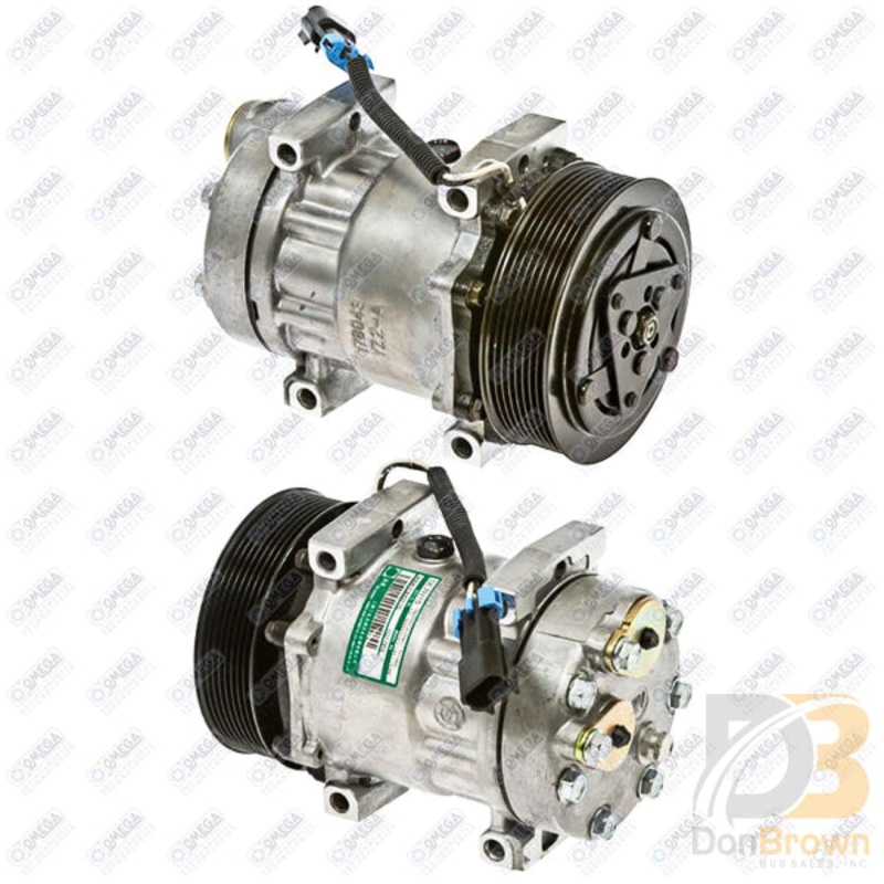 COMPRESSOR SD7H15 4493 HPAD 132mm PV8 DIR 12V 20-04493-AM