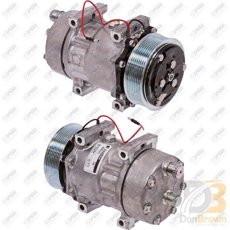 COMPRESSOR SD7H15 4666 HOR 119mm PV8 12V DIR 20-10089