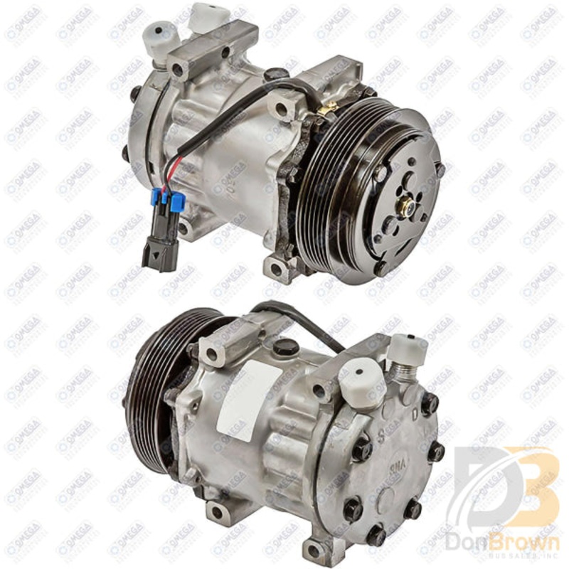 COMPRESSOR SD7H15 4883 12V DIRECT MOUNT VOR  PV6 125mm 20-04883-AM