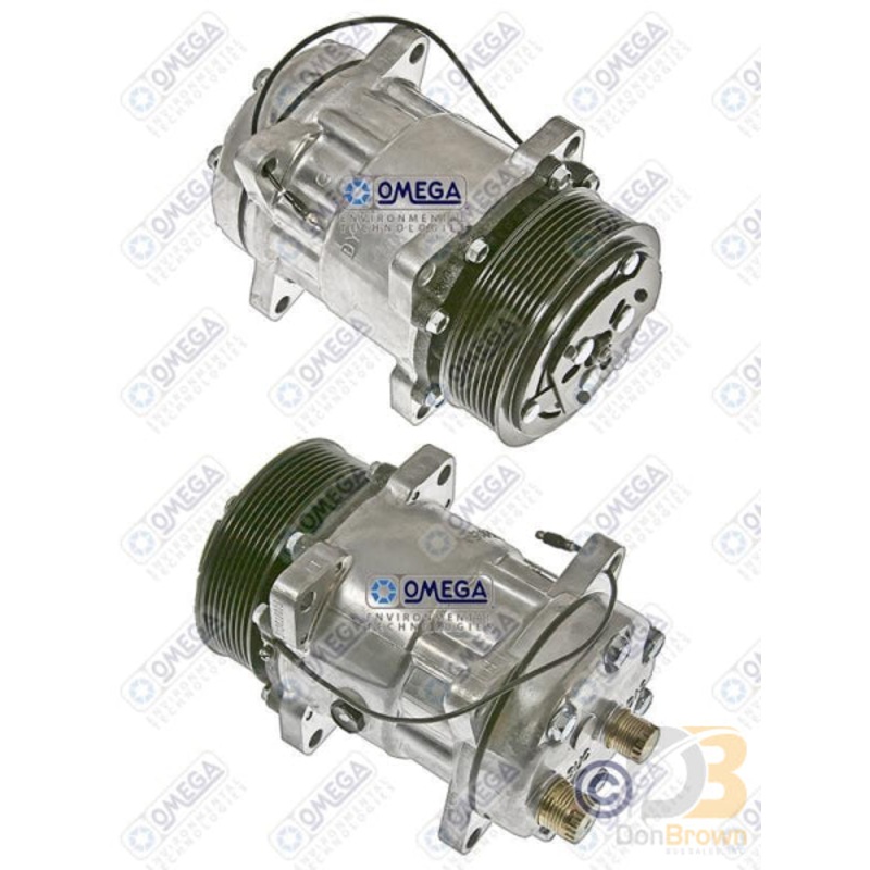 COMPRESSOR SD7H15 HOR 119mm PV8 12V EAR KG HEAD R134A 20-09994-AM