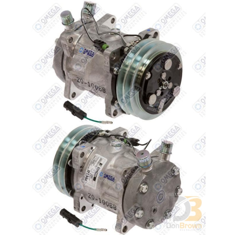 COMPRESSOR SD7H15HD 4664 EAR VOR 132mm 2A 3E 12V 1 WIRE 20-10068