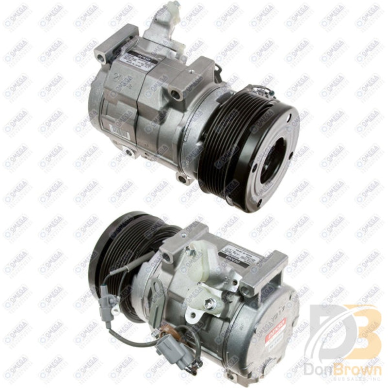 COMPRESSOR 10S20C PV8 12V 117mm 20-22062