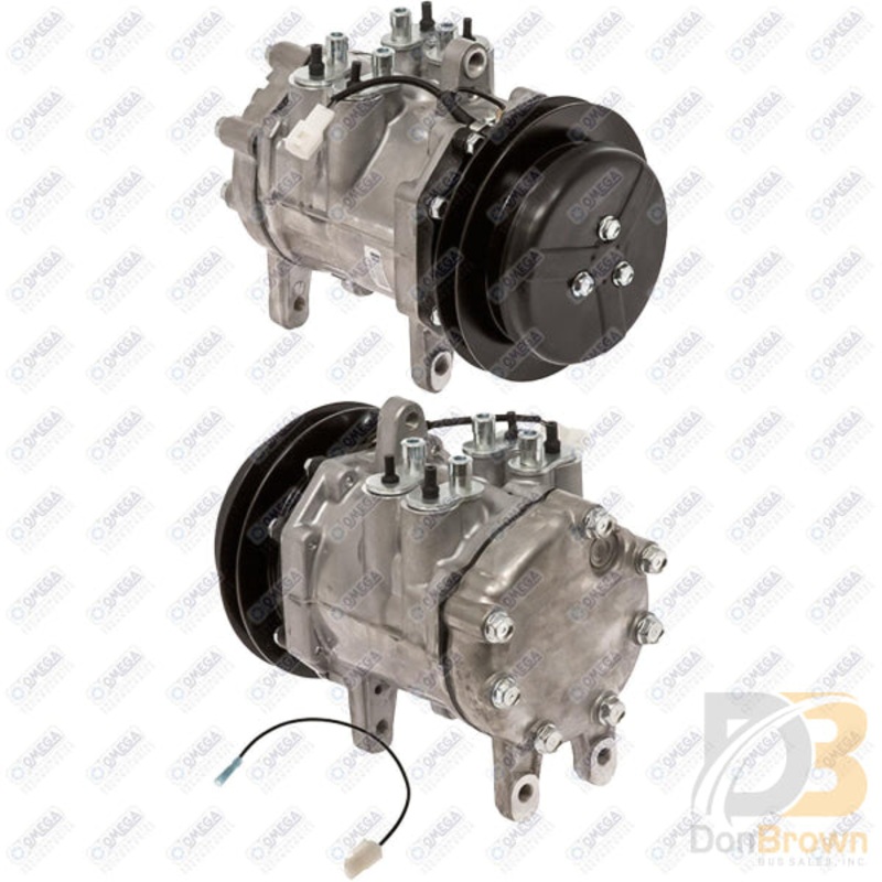 COMPRESSOR 6E171 1GR 146mm 12V W DUST COVER 20-10927-S-AM