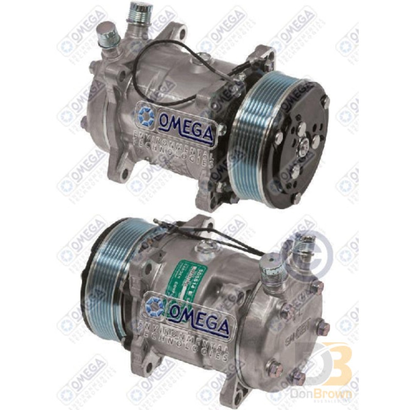 COMPRESSOR SD5S14 12V PV7 GRV 119mm FL HEAD VOR 20-06629
