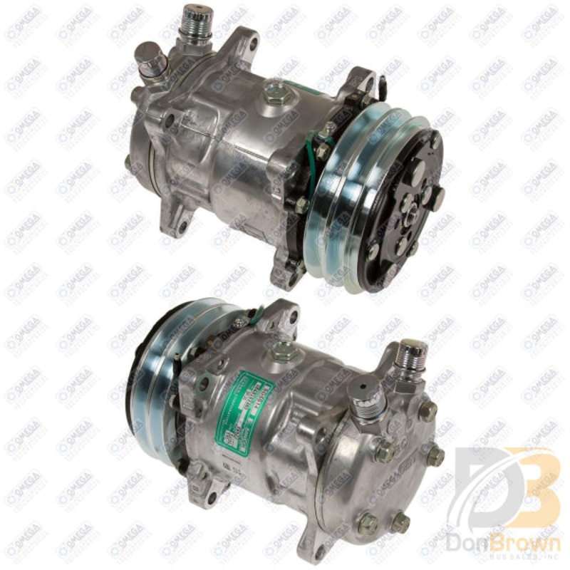 COMPRESSOR SD5S14 24V 2A GRV 132mm BC HEAD VERT FLARE 20-06622