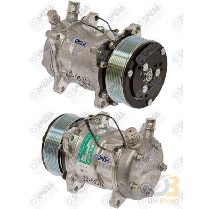 COMPRESSOR SD5S14FL PV8 12V 119mm VOR EAR MOUNT 20-05312