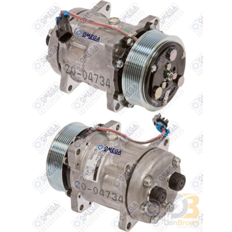 COMPRESSOR SD7H15 119mm PV8 12V EAR MDA HEAD 20-04734
