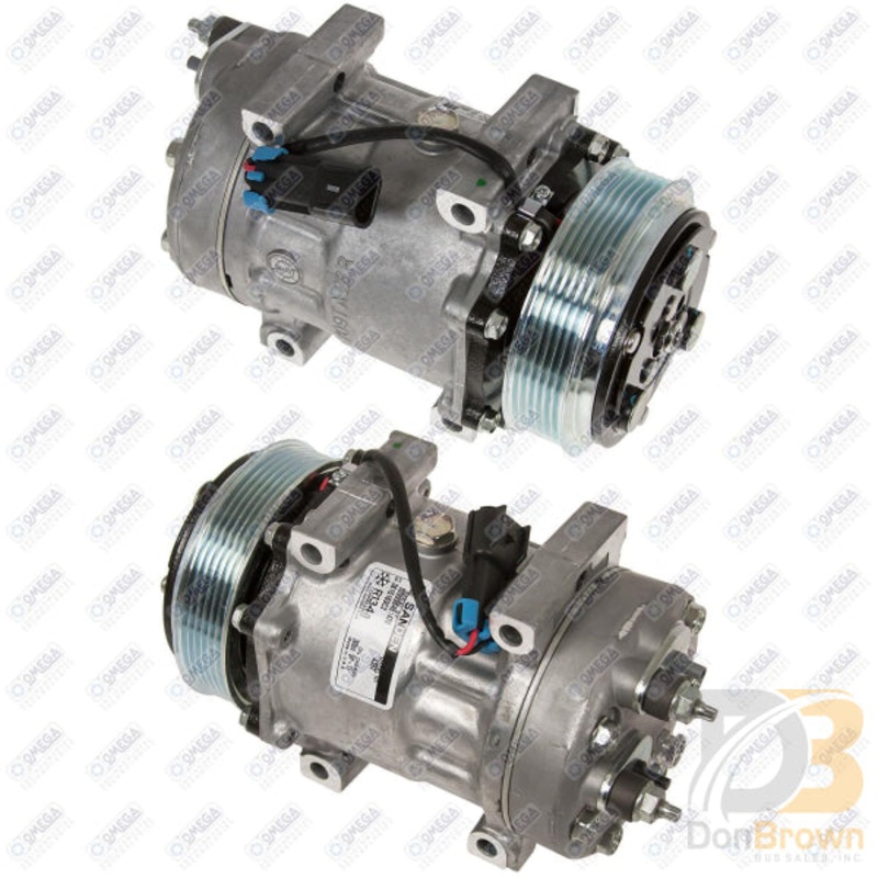 COMPRESSOR SD7H15 4382 PV6 119mm H-PAD 12V ENHANCED 20-04382