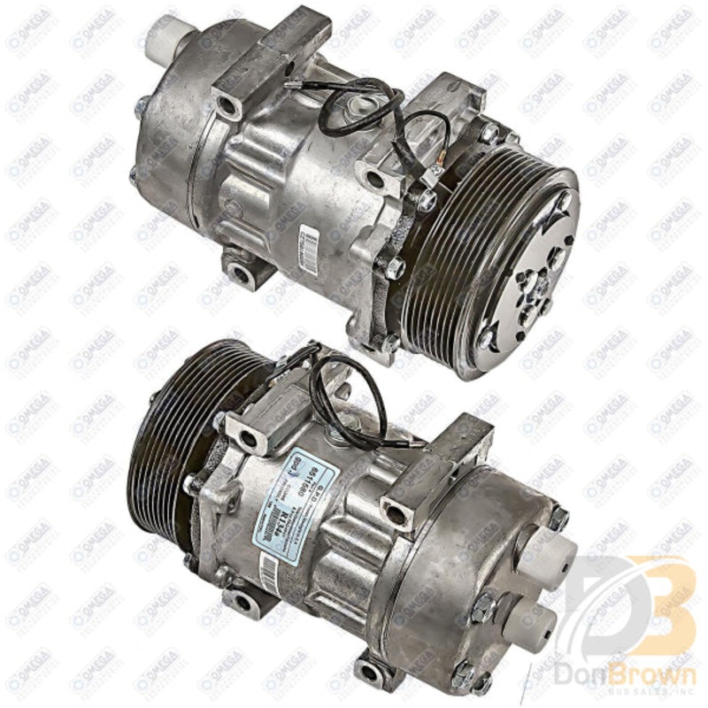 COMPRESSOR SD7H15 4666 HOR 119mm PV8 12V DIR 20-10089-AM