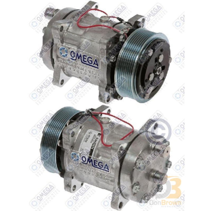 COMPRESSOR SD7H15 HOR 119mm PV8 12V EAR KG HEAD R134A 20-09994