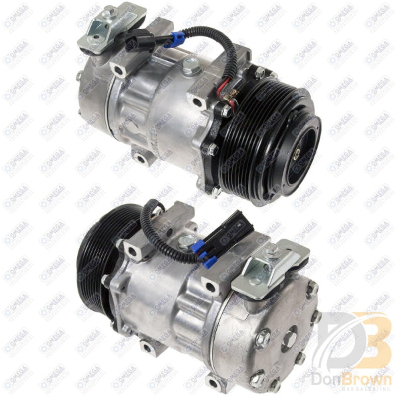 COMPRESSOR SD7H15SHD PV8 DIRECT MOUNT 123mm 2 WIRE 20-04398-AM