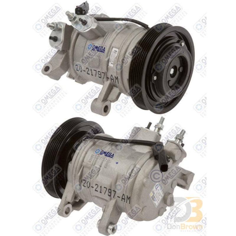 COMPRESSOR 10SR15E PV6 140mm 12V 20-21797-AM