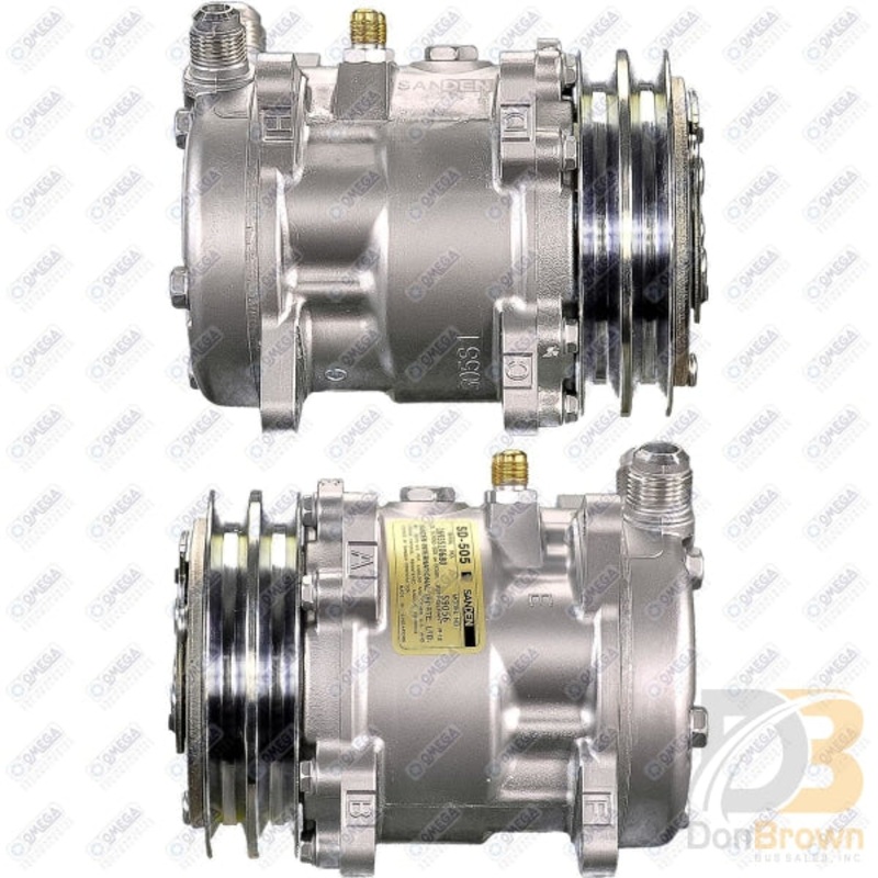 COMPRESSOR SD505 9056 VFL 125mm 2A 12V EAR E 20-10100-AM