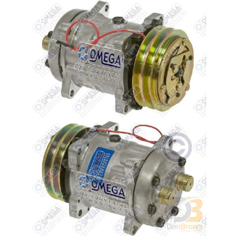 COMPRESSOR SD709 7402 HTO 125mm 2A 12V MD 20-10112-AM