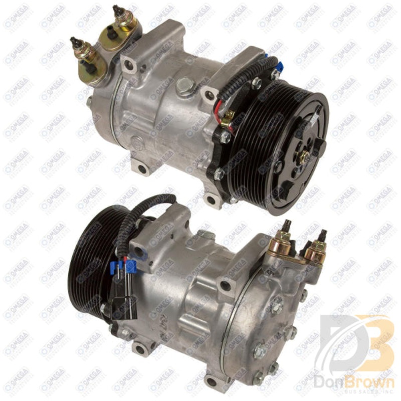 COMPRESSOR SD7H15 4347 PV10 119mm V-PAD 12V ENHANCED 20-04347