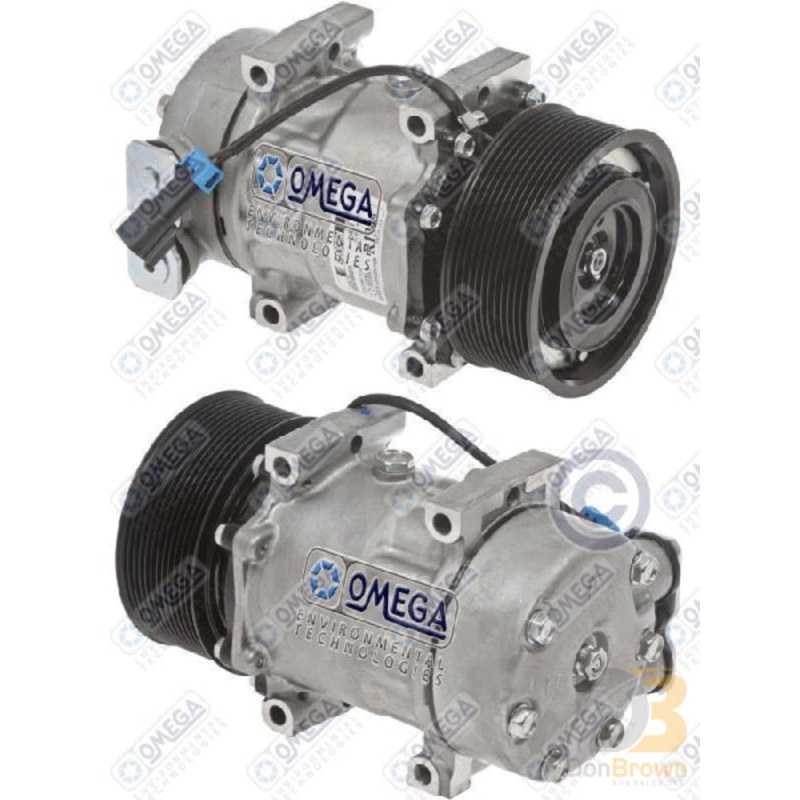 COMPRESSOR SD7H15SHD DIRECT MT 126mm PV12 12V 90DEG PAD 20-04078