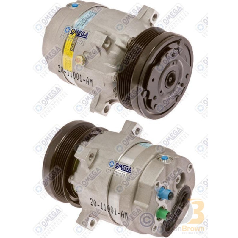 COMPRESSOR V5 FIAT TIPO TEMPRA DEDRA  PV6 5 IN R134a 20-11001-AM