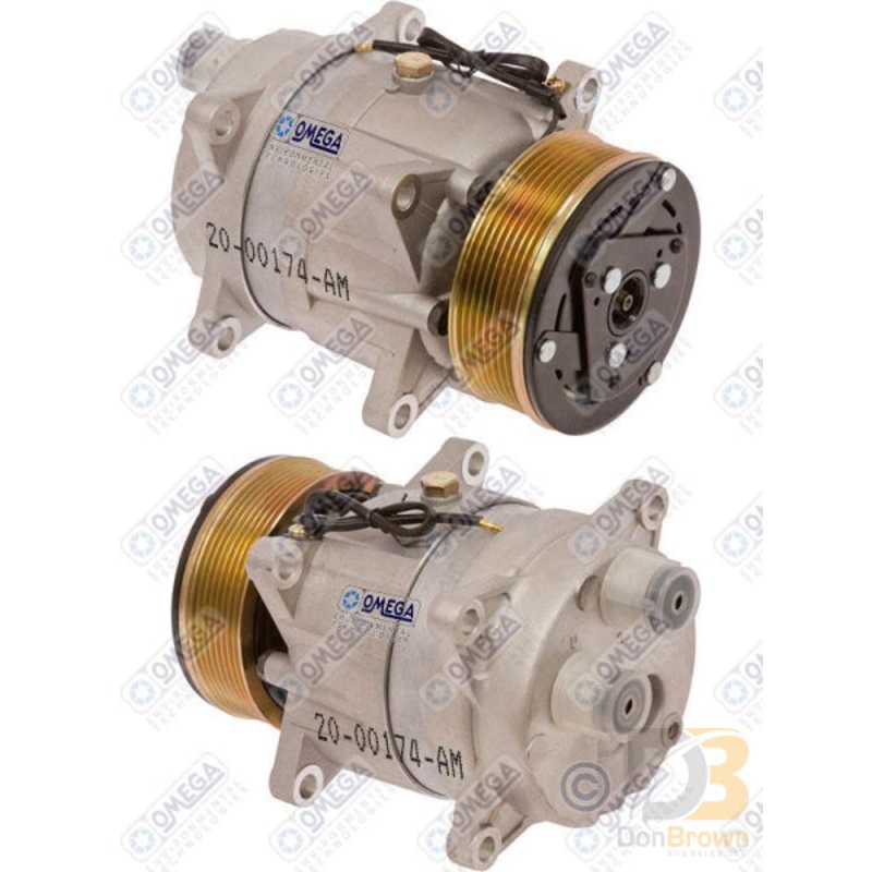 COMPRESSOR V5 PV8 118mm 12V H TUBE-O UNIV 20-00174-AM