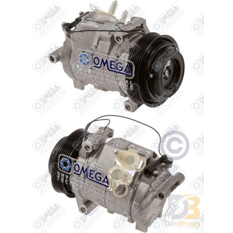 COMPRESSOR 10S17C PV6 12V MB SPRINTER W/REAR A/C 20-22695