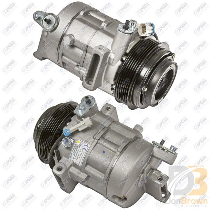 COMPRESSOR DCV14J PV6 124mm 12V 20-11314-AM