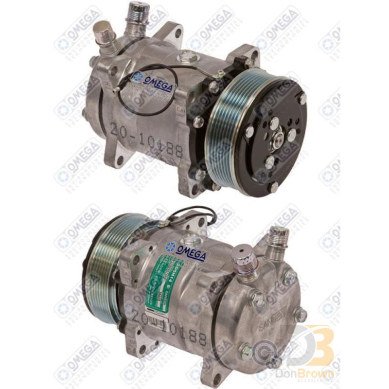 COMPRESSOR SD5H14 6629 VOR 119mm PV7 12V 20-10188