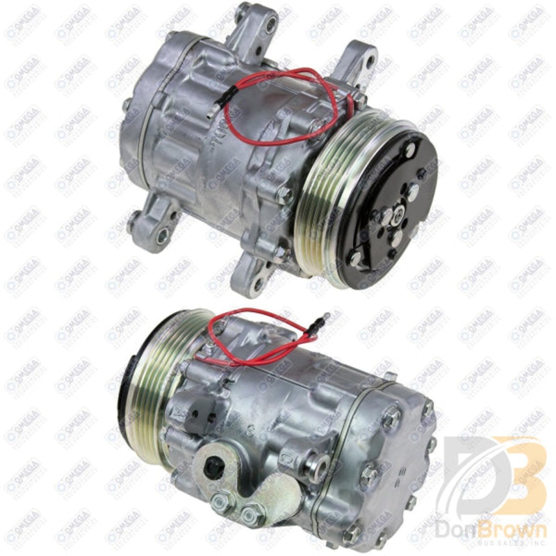 COMPRESSOR SD7B10 7171 PV4 100mm 12V BODY PORT 20-07171
