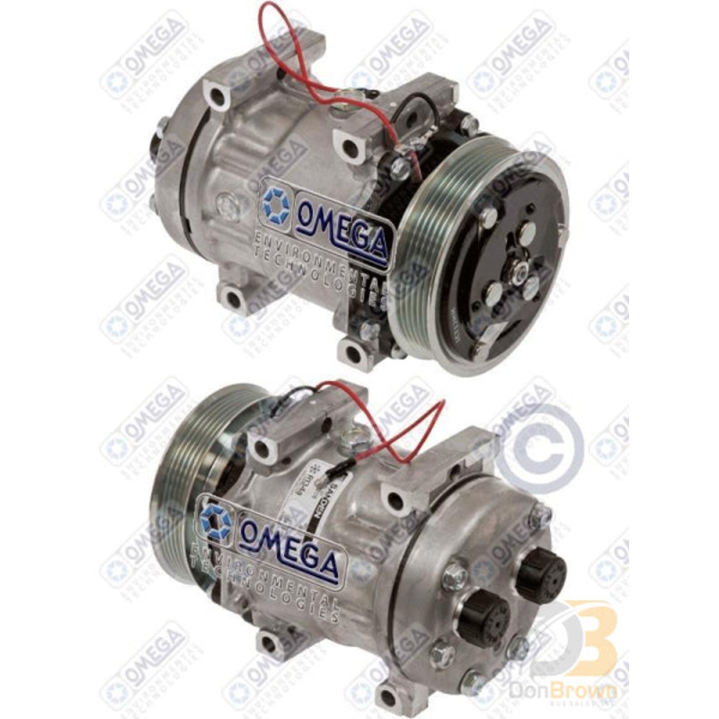 COMPRESSOR SD7H15 4641 HTO 119mm PV6 12V DIR MD 20-10093