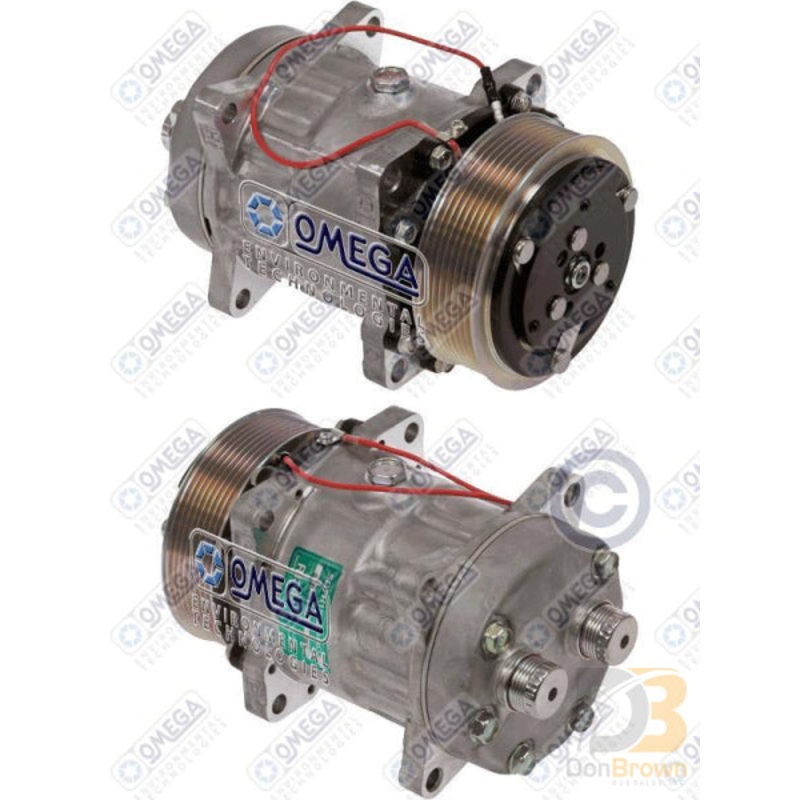 COMPRESSOR SD7H15 7822 HTO 119mm PV8 12V EAR MOUNT 20-10152