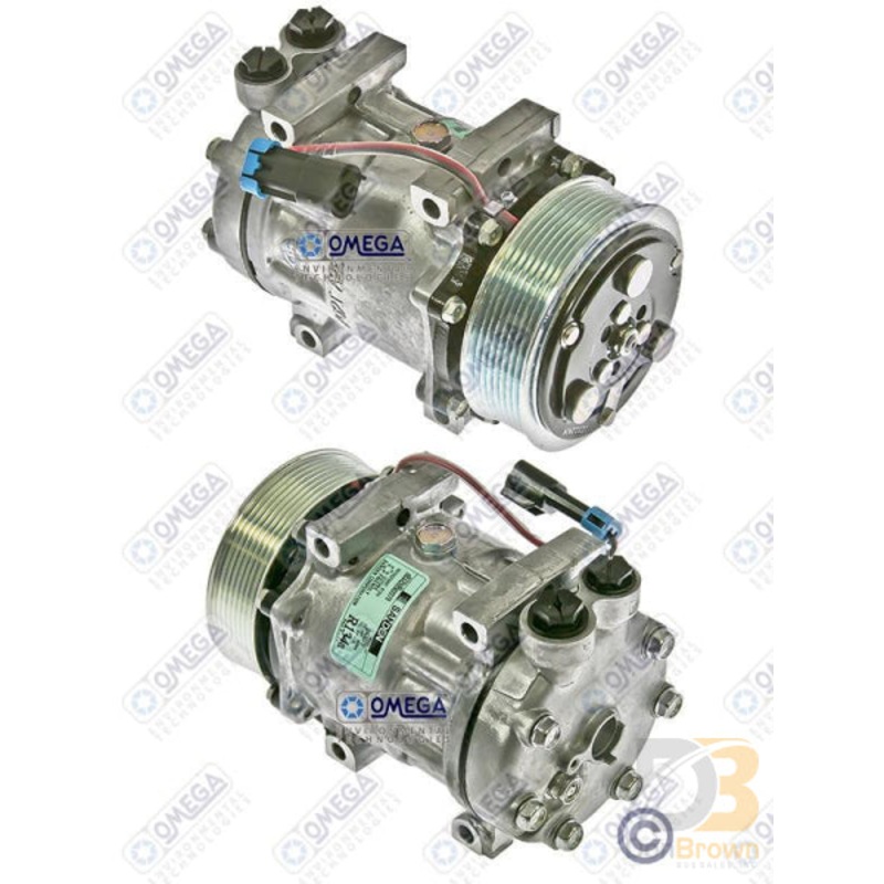 COMPRESSOR SD7H15 PV8 119mm 12V WJ HEAD 20-04307