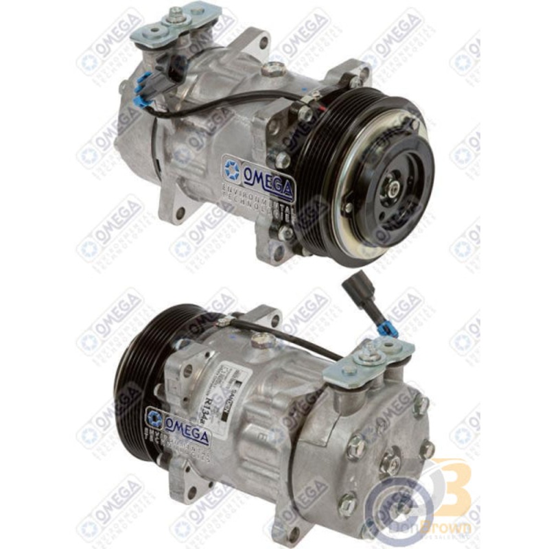 COMPRESSOR SD7H15SHD PV6 125mm 12V GSA EAR DIRECT 20-04091