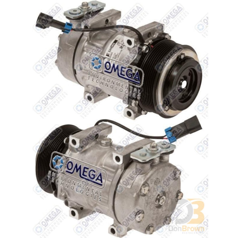 COMPRESSOR SD7H15SHD PV8 DIRECT MOUNT 123mm 2 WIRE 20-04398