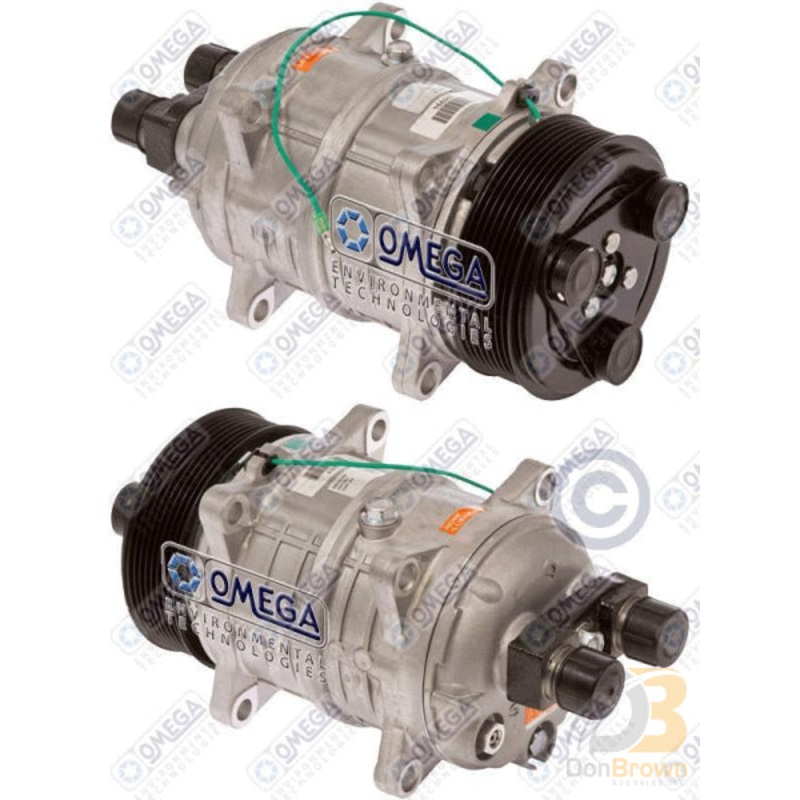 COMPRESSOR TM-16XD PV8 120mm 24V B/O 1×14 3 EYE W/O OIL 20-46129-XD