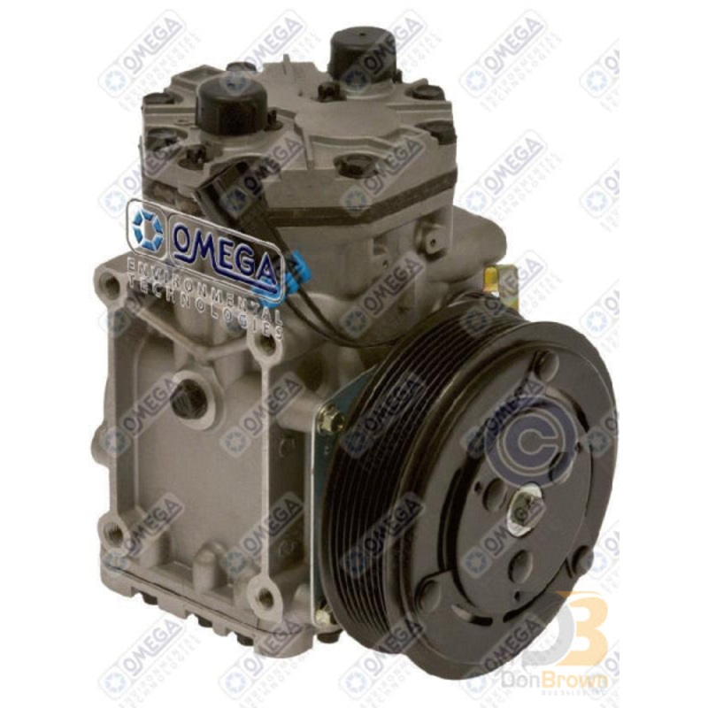 COMPRESSOR YORK ET210L W/CLUTCH 2WIRE PV8 6 1/8in 12V 20-21009-AM
