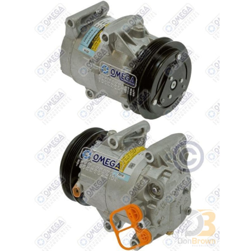 COMPRESSOR CVC PV4 132mm 12V SIDE PAD FTG 20-22012