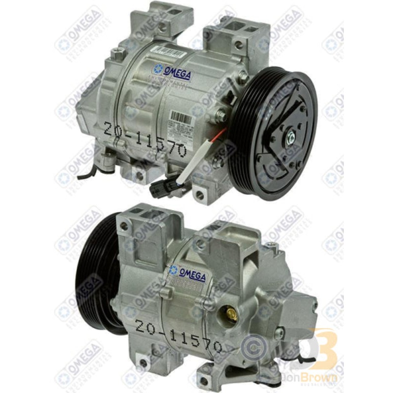 COMPRESSOR DCS171C PV6 125mm 12V 20-11570